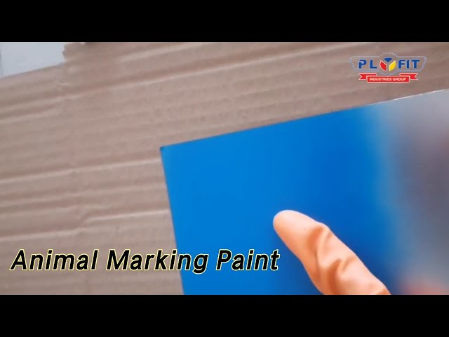 Livestock Animal Marking Paint Acrylic No Harm Quickly Dry For Cow / Sheep