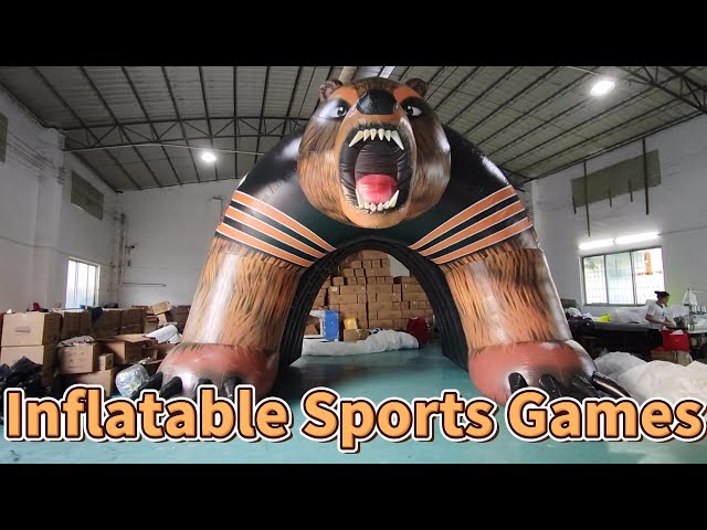 0.5mm PVC Giant Advertising Inflatable Sports Games Digital Printing For Adults Kids