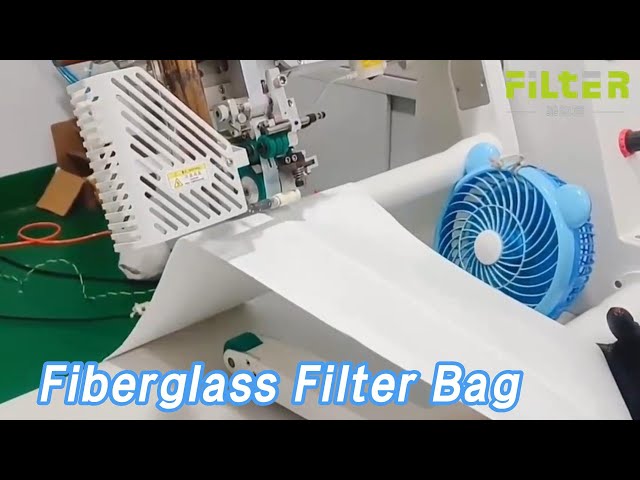 Needled Felt Fiberglass Filter Bag Polyester For Dust Collection