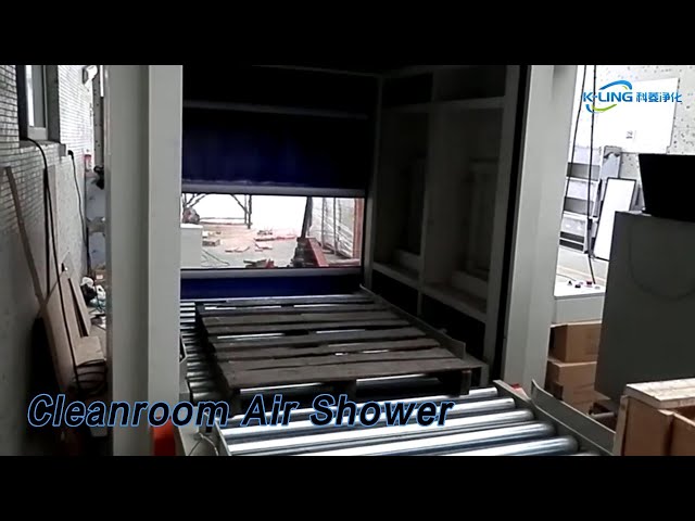 Auto Cleanroom Air Shower 0.3um H13 Filter For Bio Pharmaceutical