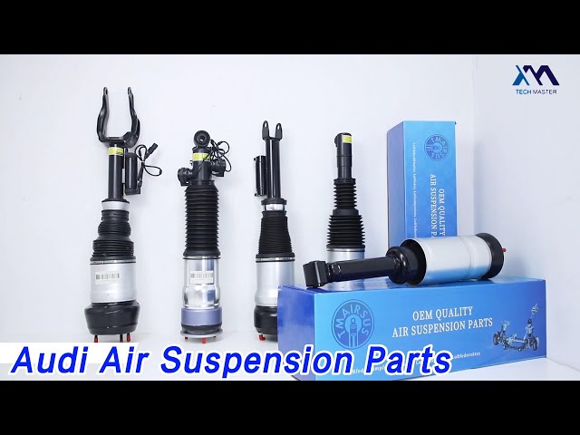 Front Left /  Right Audi Air Suspension Parts Shock Absorber Rubber Steel For Q7
