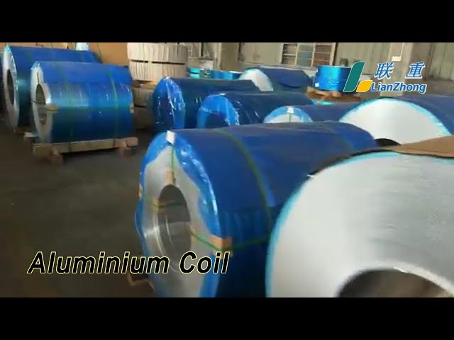 Cold Rolled Aluminium Coil Roll 16mm Thick Smooth Surface Silver