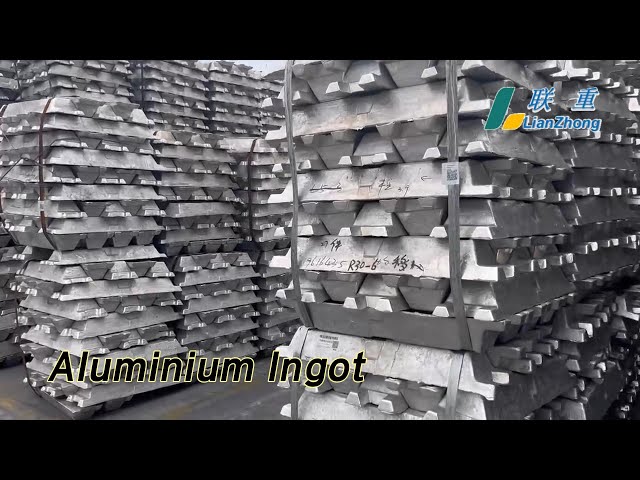 Alloy Aluminium Ingot ASTM A7 Solid Mill Finish For Steel Industry