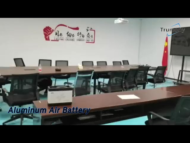 Rechargeable Aluminum Air Battery 10W Self Generating Emergency With Lamp