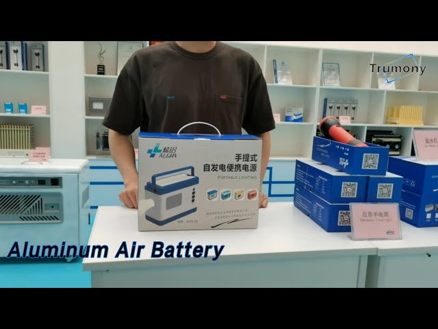 Emergency Light Aluminum Air Battery DC5V Self Generating Electricity Storable