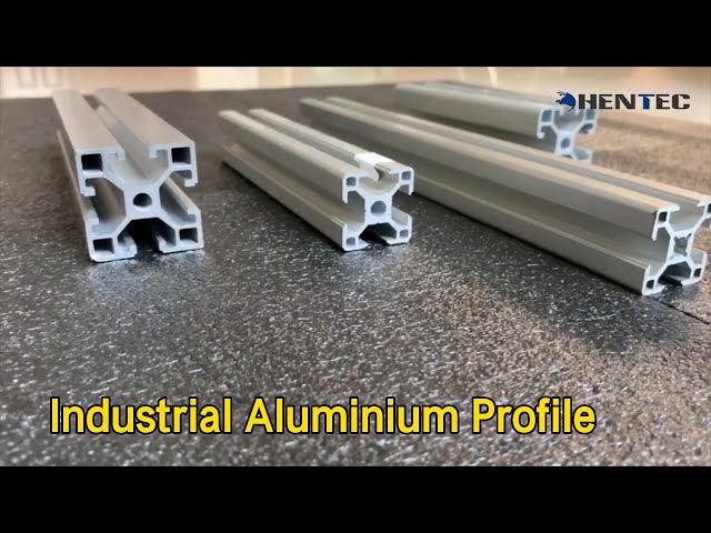T Slot Industrial Aluminium Profile Extrusions 6063 For Assembly Line