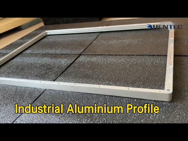 Anodised Industrial Aluminium Profile 6063 T5 T6 Customized For TV / Photo