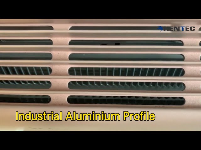 6063 / 6061 Industrial Aluminium Profile Powder Coating ASTM B221 For Heater