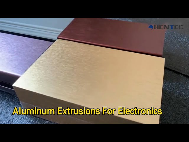 Electrical Aluminum Extrusions For Electronics Moisture Resistant 6063 / 6061