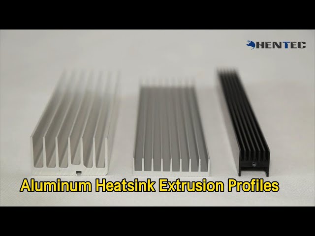 Anodized Aluminum Heatsink Extrusion Profiles T5 / T6 Various Sizes For Heater