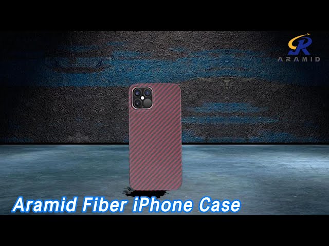 Ultra Thin Aramid Fiber iPhone Case Matte Camera Protection Shock Proof