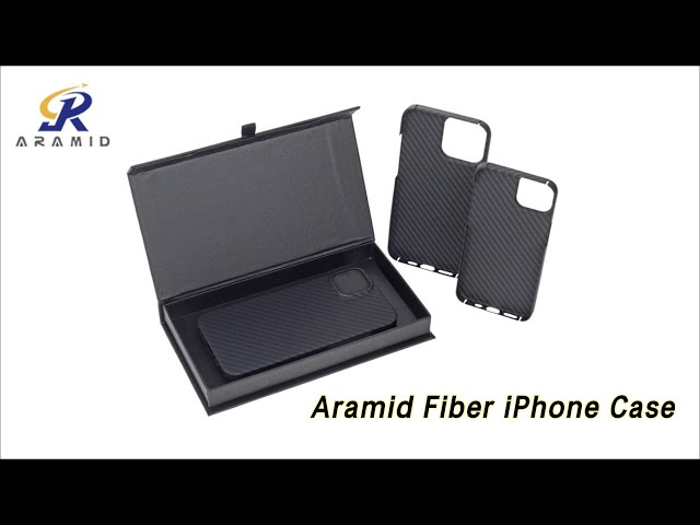 Matte Finish Aramid Fiber iPhone Case Lightweight Anti Fingerprint