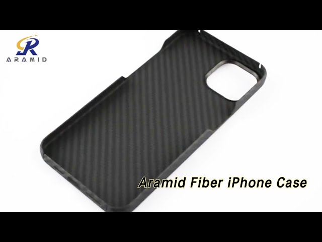 Ultra Thin Aramid Fiber iPhone Case Anti Fingerprint Support Wireless Charging