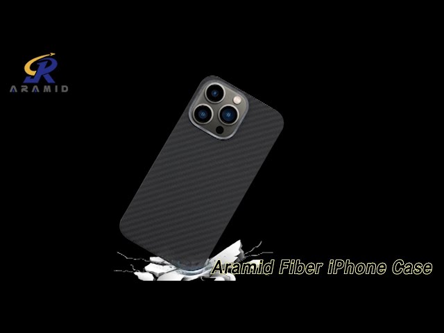 Lightweight Aramid Fiber iPhone Case Camera Protection Anti Scratch