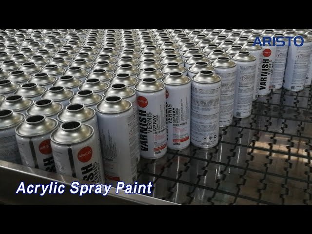 Varnish Gloss Acrylic Spray Paint Resin Based Matt / Satin Protective Coating