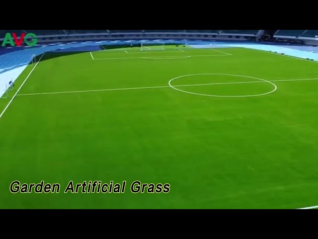 Synthetic Garden Artificial Grass 35mm Height Removable For Football Field