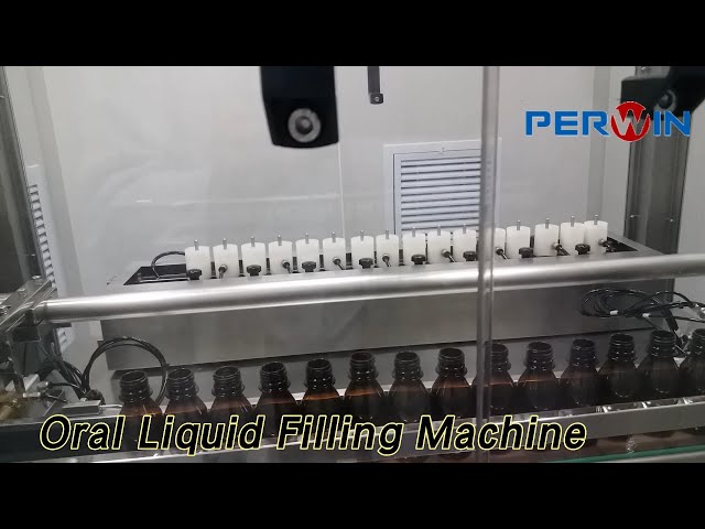 Syrup Oral Liquid Filling Machine 6000 BPH Monoblock For Pharmaceutical