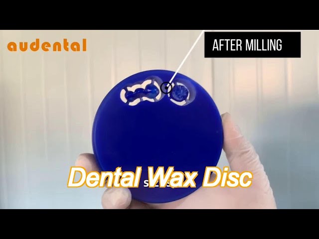 Cad Cam Dental Wax Disc Round Wax Block Dental With Step Casting