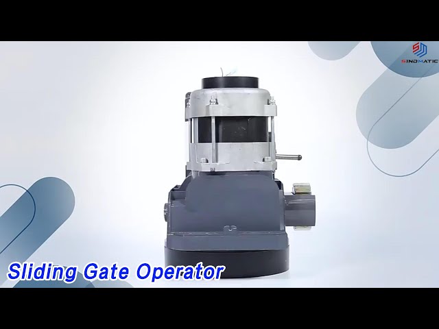 Rolling Code Sliding Gate Operator 13m/min Soft Start Gear Driven
