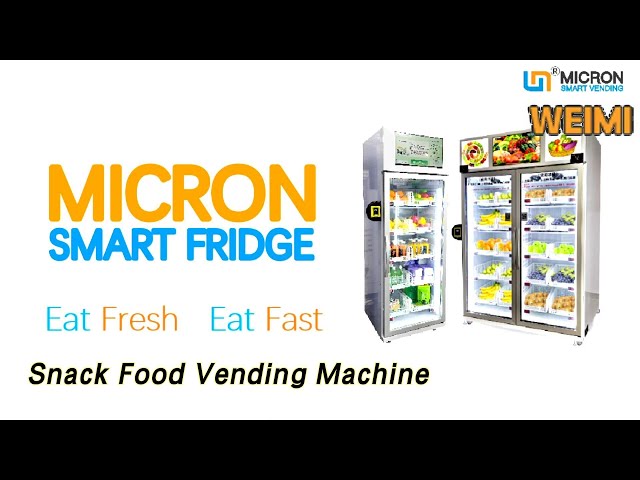 Smart Snack Food Vending Machine Weight Sense Mini With Cooling