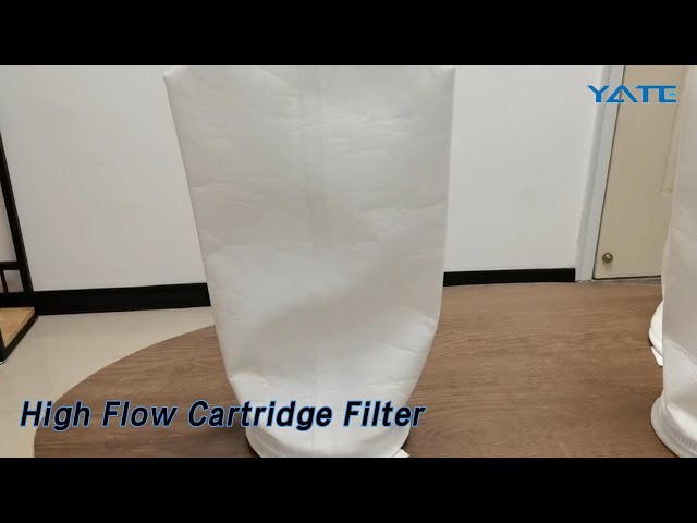 PP Sediment High Flow Cartridge Filter Folding For Water Treatment