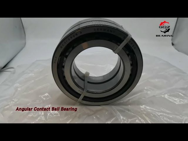 Air Compressors Angular Contact Ball Bearing 3500 Rpm Steel Grease Technology