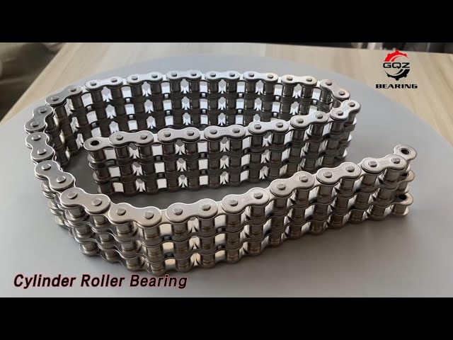 Steel Cage Cylindrical Roller Bearing 26.5Mm Thickness Single Row For Automobile