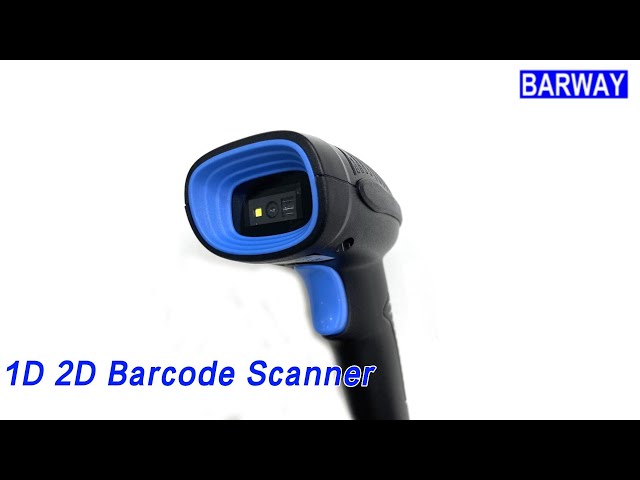 Handheld 1D 2D Barcode Scanner POS Wireless For Warehouse Inventory