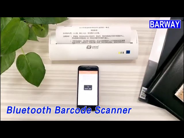 Lithium Battery Bluetooth Thermal Printer A4 IOS / Android Portable