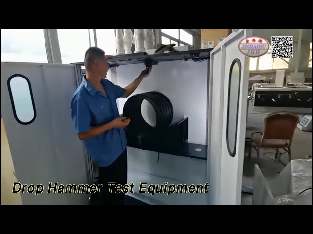 Impact Drop Hammer Test Equipment DN630mm Vacuum System For Pvc Pipes