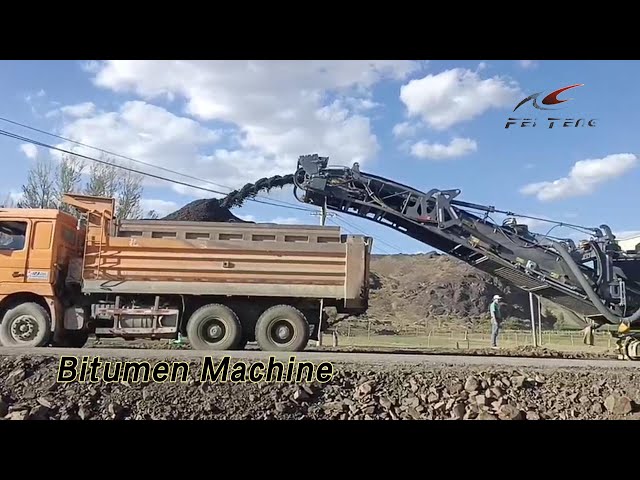 Rubber Powder Bitumen Machine 30M3 59 Kw For Road Construction