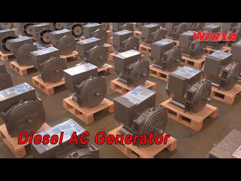 Air Conditioned Diesel AC Generator 400V 100kW Electric Starting System