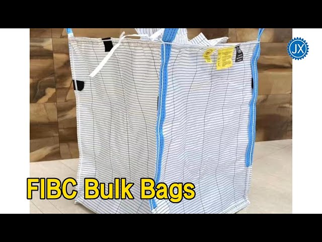 Jumbo FIBC Bulk Bags Polypropylene Conductive Woven UV Treated High Hardness
