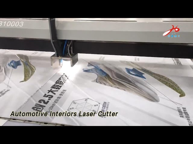 Seat Cover Automotive Interiors Laser Cutter Single Head High Speed