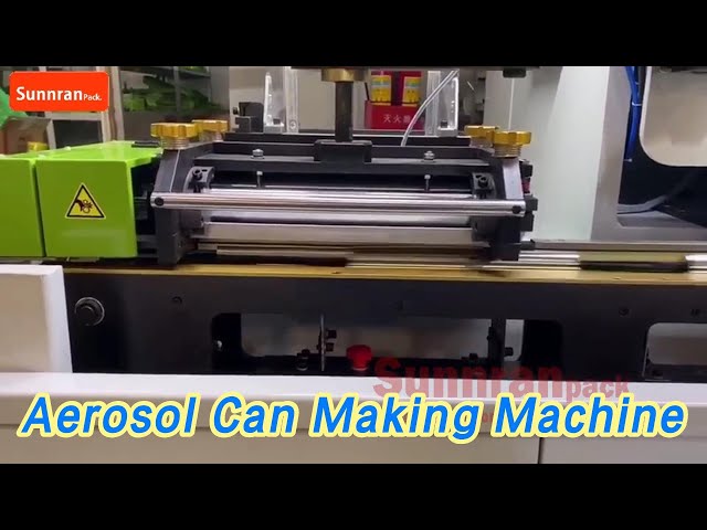 30KW Aerosol Can Making Machine Welding Bending High Speed Automatic