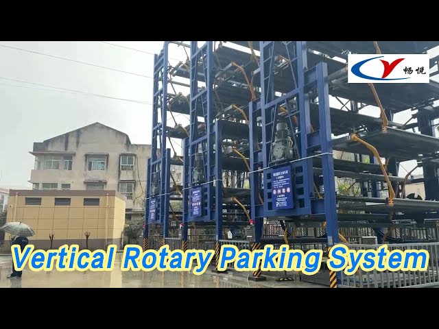 Automatic Vertical Rotary Parking System Circulating Mechanical Multi Floor