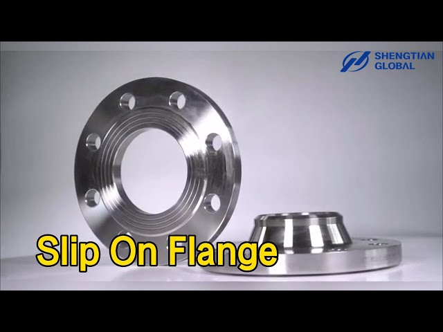 Forged Slip On Flange Carbon Steel Equal Shape En1092-1 Pn10 Welding