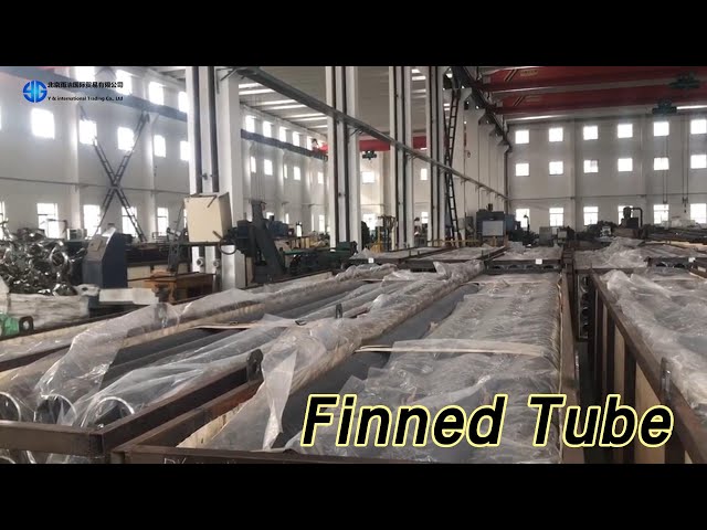 Extruded Finned Tube Stainless Steel 316 Corrosion Resistant For Heater