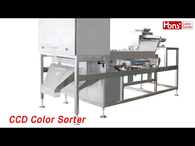 Dried Vegetables CCD Color Sorter 500kg /H High Accuracy Multiple Function