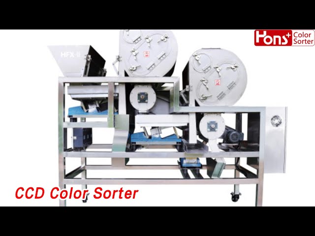 Grading CCD Color Sorter Vacuum Gravity Negative Pressure For Seaweed