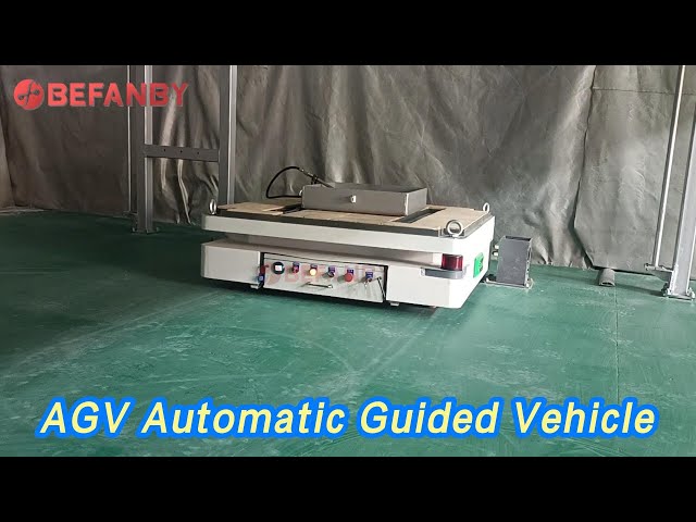 Transfer AGV Automatic Guided Vehicle Direct Drive Steering Wheel 1500kg Heavy Load