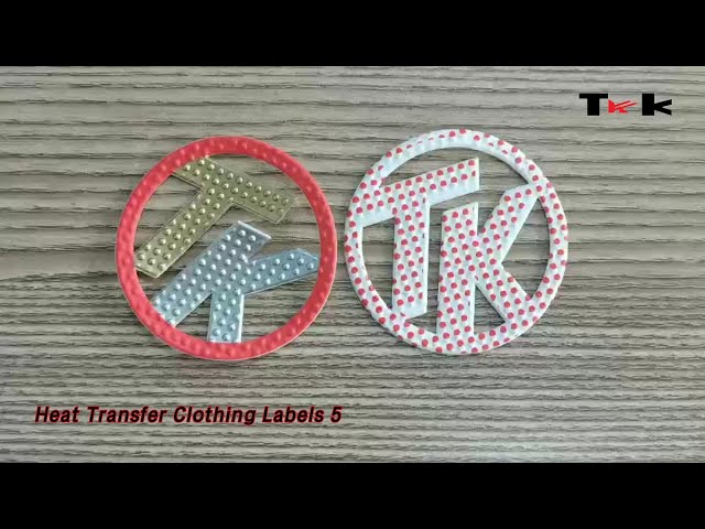 Custom Printing Heat Transfer Clothing Labels Reusable For Hats / Shoes