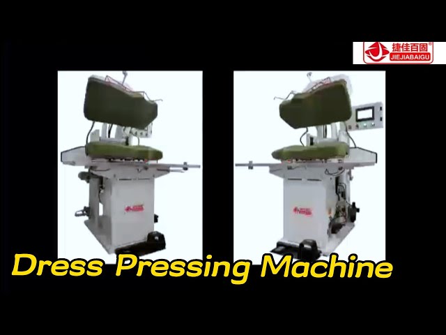 Touch Screen Steam Dress Pressing Machine PLC Control For PU Jacket
