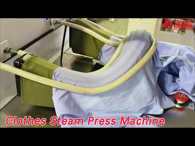 Vertical Clothes Steam Press Machine Electric Heat Automatic For Arm Hole