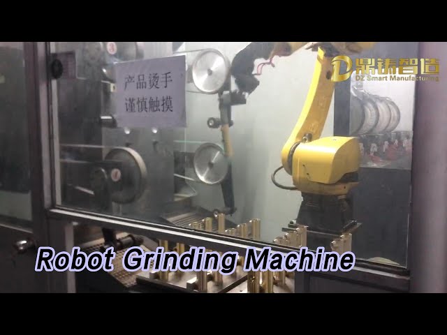Industrial Robot Grinding Machine 380V CNC Buffing High Adaptability