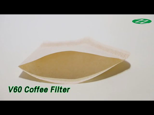 Food Grade V60 Coffee Filter No Bleached Pure Taste For Daily