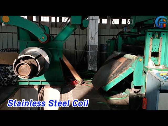 Cold Rolled Stainless Steel Coil 0.35mm Thickness Hairline Surface ASTM