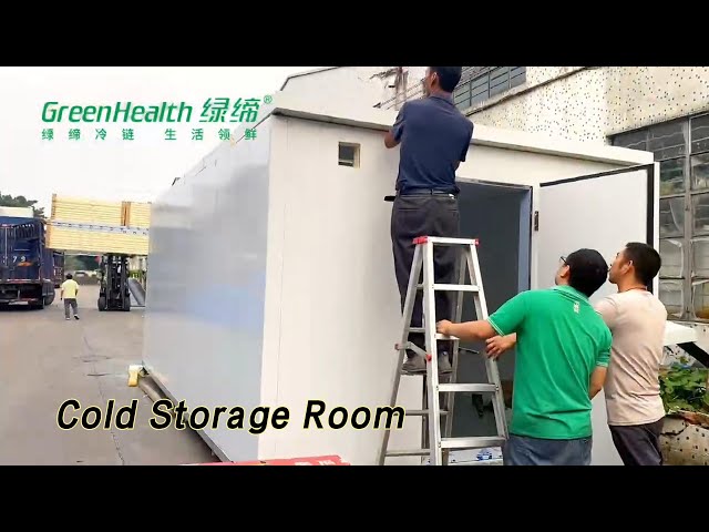 Single Temperature Cold Storage Room Blast Chiller R404a For Warehouse