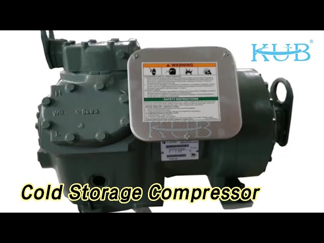 R22 Cold Storage Compressor 06DR 15HP Semi Hermetic For Cold Room