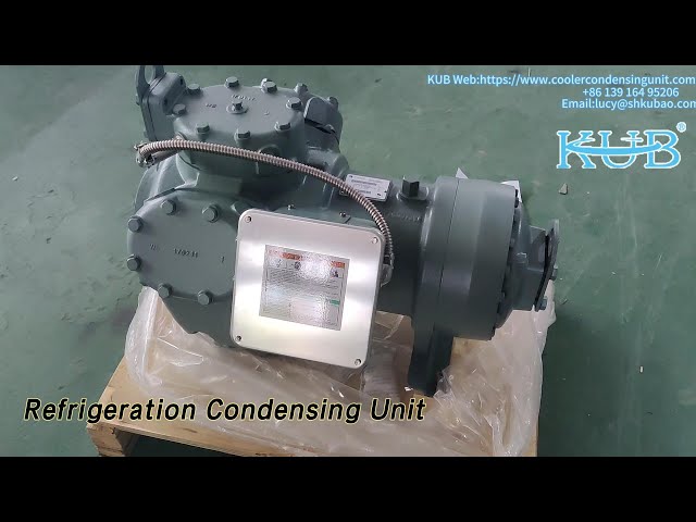 Semi Hermetic Refrigeration Condensing Unit Compressor 6.5HP Low temperature